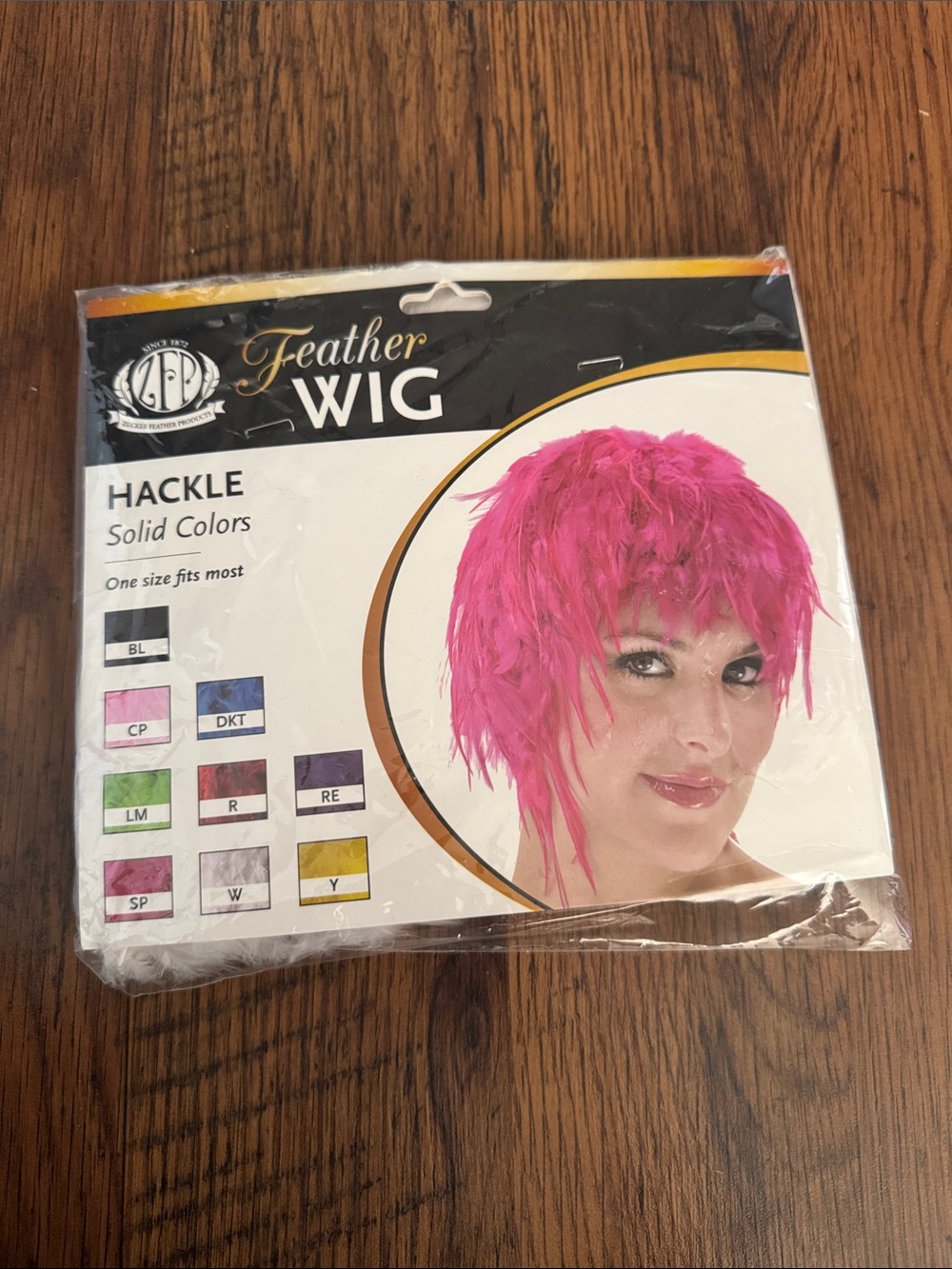 White Feather Wig 35.B